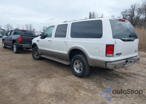 2001 Ford Excursion Limited from USA, damaged, VIN 1FMNU43S11EB99512